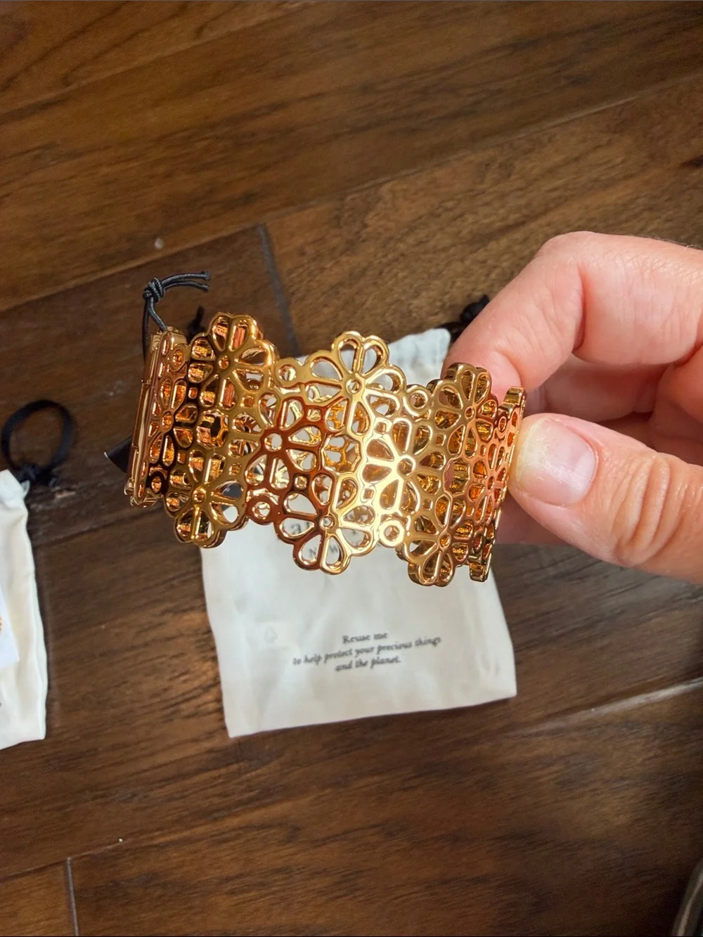 kate spade Spade Flower Lattice Bracelet - Picture 2 of 4